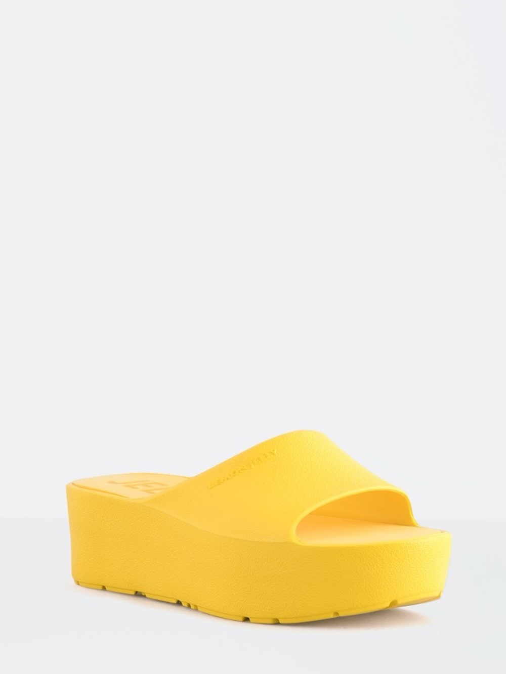Lemon Jelly Sunny Platform Sandal Slides